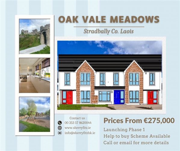 House Type A,Oak Vale Meadows,Stradbally,Co. Laois