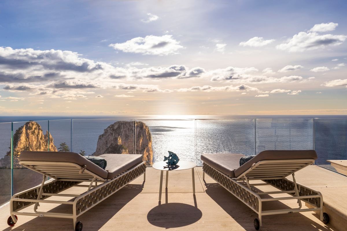 Aperitivo Above the Stacks,Capri,Campania,Italy