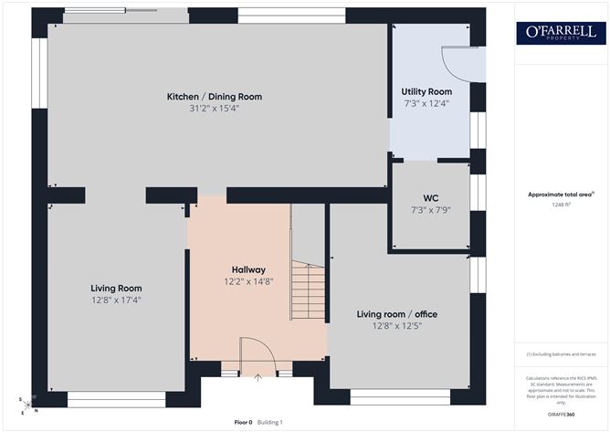 Floor plan — Shanragh, Wolfhill, Ballylynan, Laois