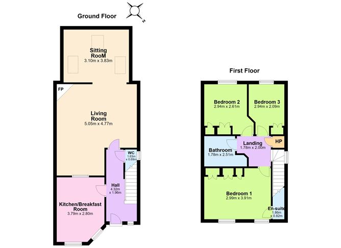 Floor plan — 8 Donnybrook Manor, Donnybrook, Dublin 4