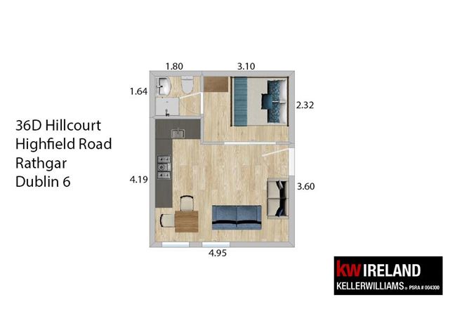 36D Hillcourt,Highfield Rd, Rathgar, Dublin 6