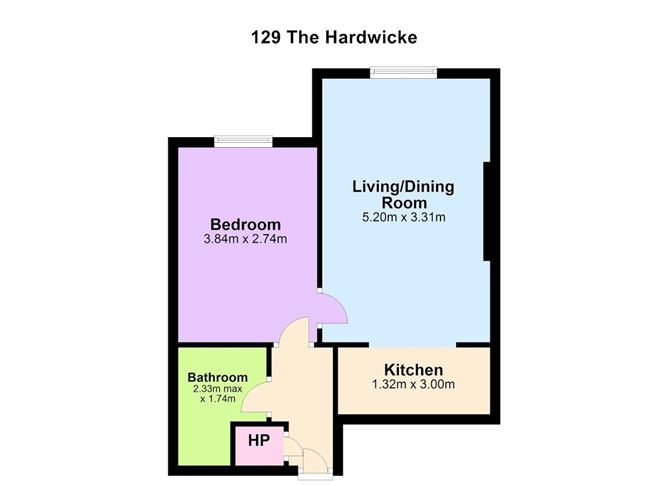 129 The Hardwicke, Chruch Street, Smithfield, Dublin 7.