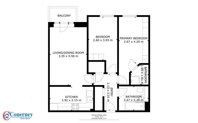 Floor plan — 32 Tymon Farm, Tallaght, Dublin 24