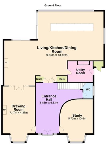 Floor plan — The Limes, Merrion Road, Ballsbridge, Dublin 4