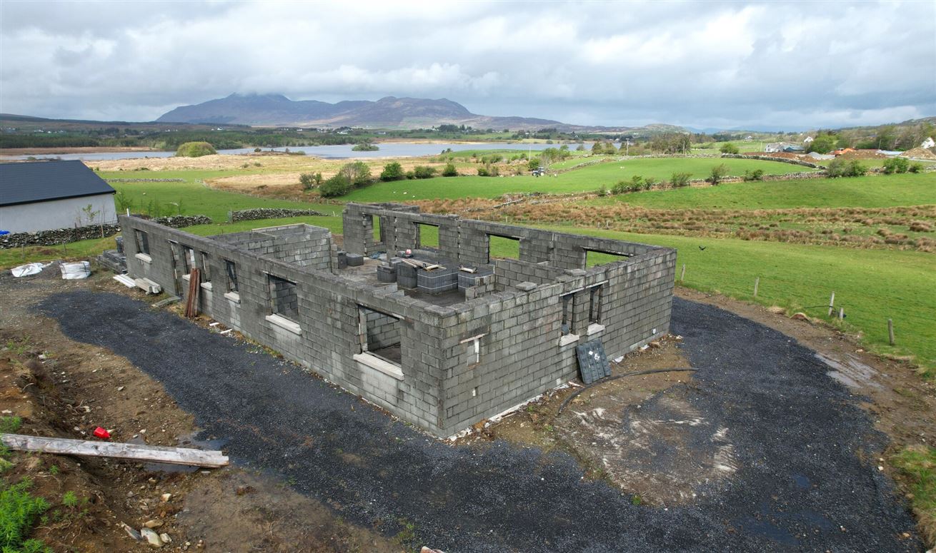 Partially Constructed House, Carrowmore, Liscarney, Westport, Co. Mayo