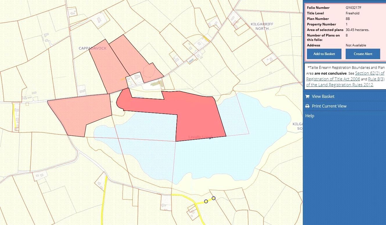 Lands At Cappadavock (LOT 6), Lavally, Tuam, Co. Galway