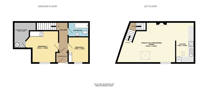 Floor plan — 2 The Farmyard, Kilmainham, Hybreasal, Dublin 8