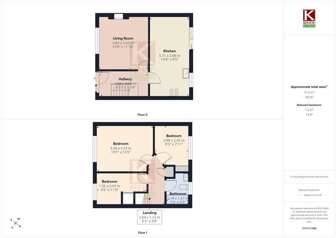 Floor plan — 19 The Laurels, Tullow Road, Carlow, County Carlow