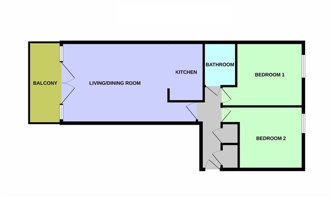 Floor plan — 29 Rochdale, Honeypark, Dun Laoghaire, County Dublin