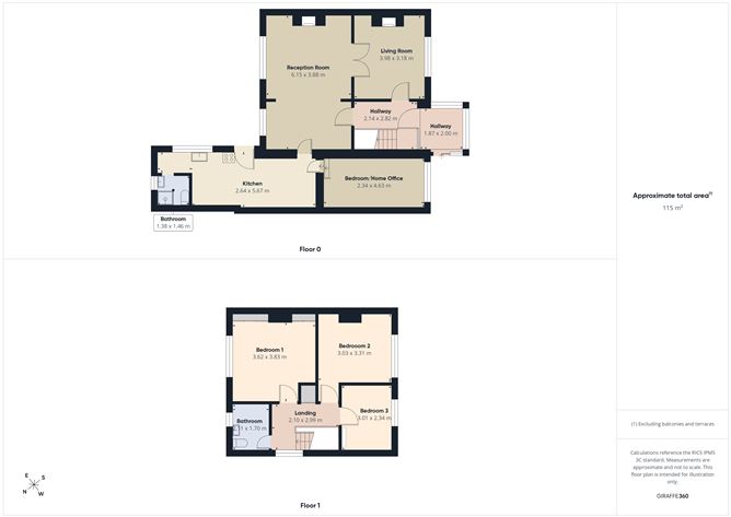 Floor plan — 19 Lismore Park, Waterford City, Waterford