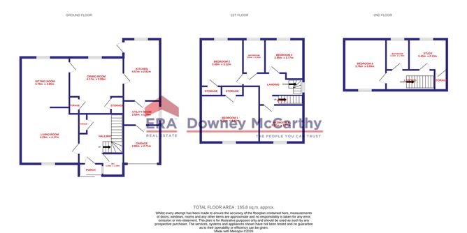 Floor plan — 3 Bishopscourt Green, Bishopstown, Cork