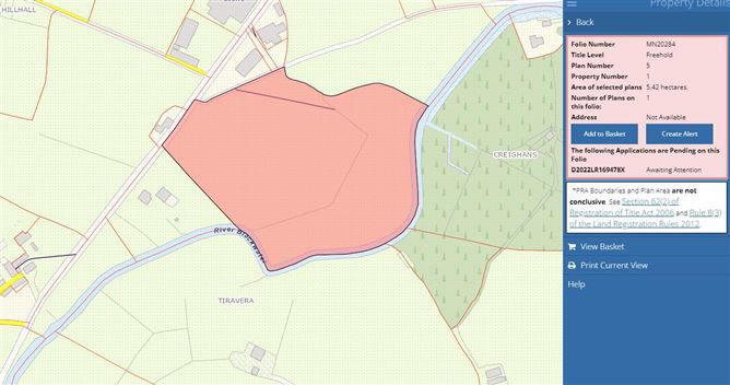 c.12.02acres at Hillhall, Glaslough, Monaghan