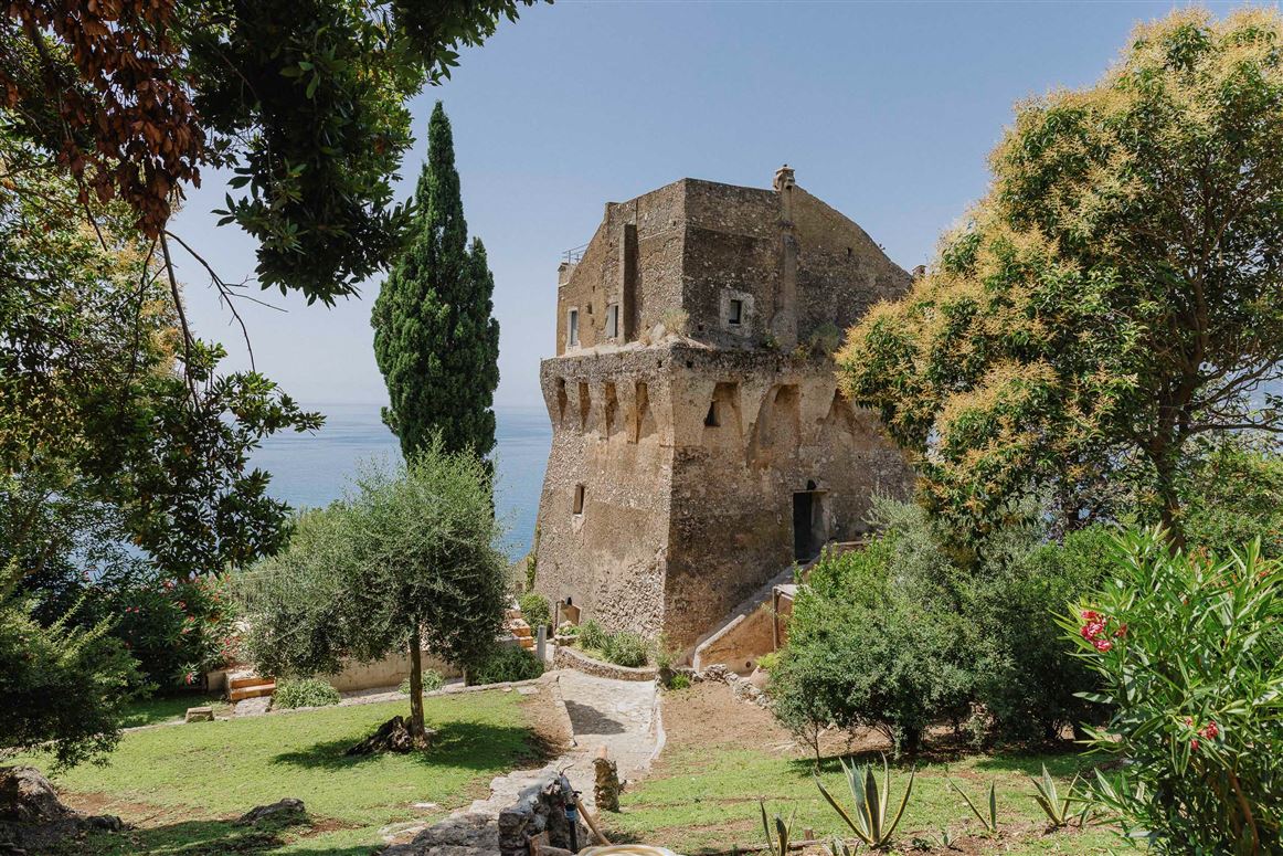 Watching Amalfi,Maiori,Campania,Italy