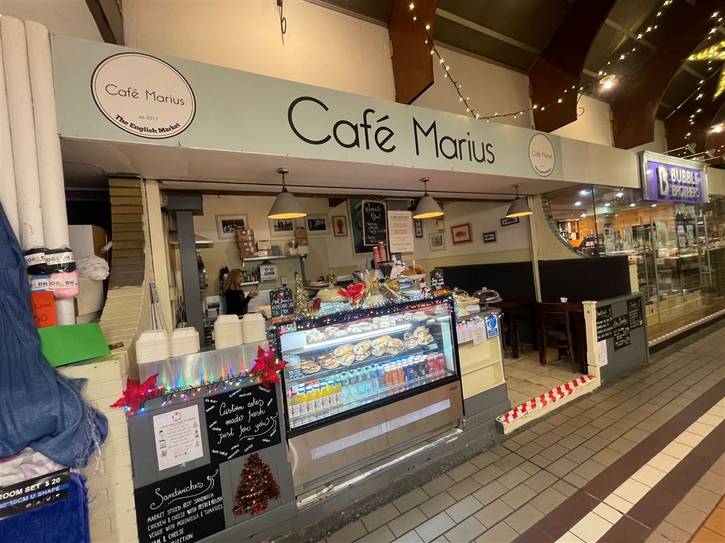 Cafe Marius, Stall 4B English Market, Grand Parade, City Centre Nth, Cork City