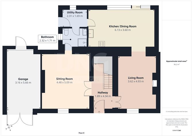 Floor plan — 5 Store Street, Tullamore, Co. Offaly