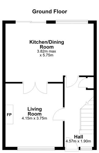 Floor plan — 33 Ballinteer Crescent, Ballinteer, Dublin 16