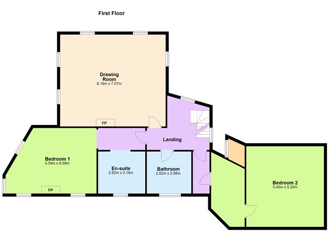 Floor plan — Ardfinnan Castle, Ardfinnan, County Tipperary
