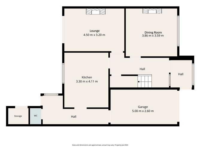 Floor plan — 41 Glendoher Drive, Rathfarnham, Dublin 16