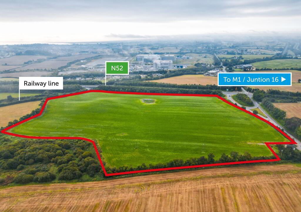 C.19.54-Acre, Zoned Business & Technology Dev, Mullagharlin, Dundalk, Louth