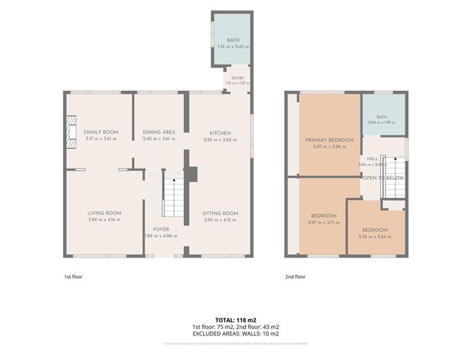 Floor plan — 56 Balally Park, Dundrum, Dublin 16