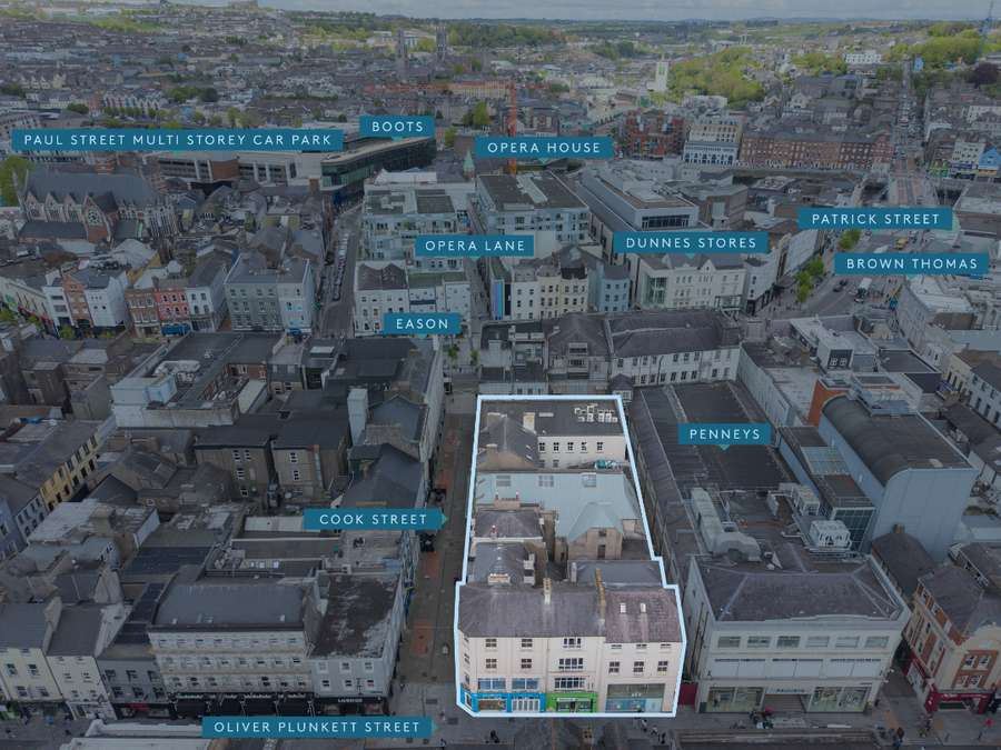 Properties at Cook Street & Oliver Plunkett Street, Cork City, Cork