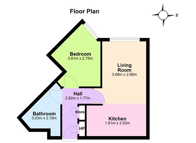 Floor plan — 116 The Waterside, Charlotte Quay, Dublin 4
