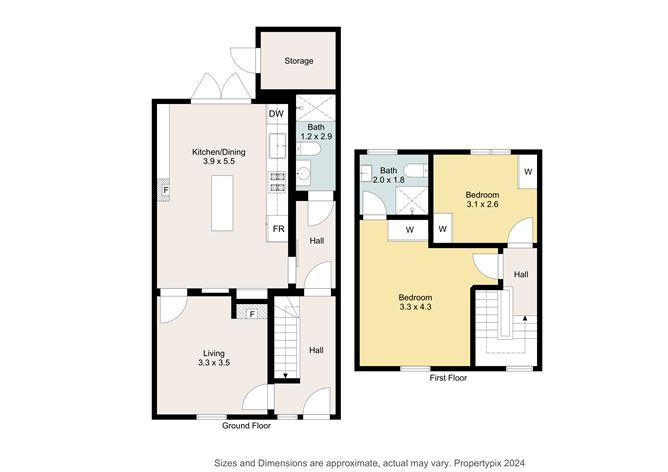 Floor plan — 28 The Coombe, South City Centre, Dublin 8