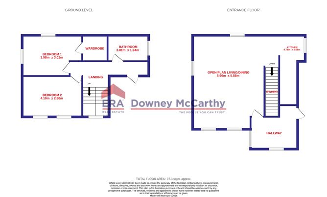 Floor plan — Apartment 2, Sidney Court, Wellington Road, Cork City