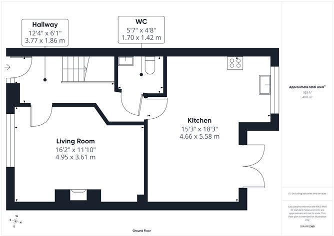 Floor plan — 18 The Court, Moyglare Hall, Maynooth, Kildare