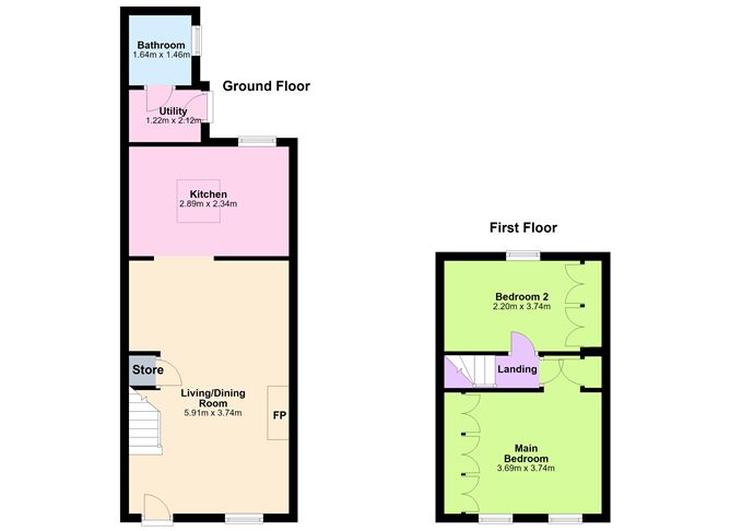 Floor plan — 43 South Dock Street, Ringsend, Dublin 4