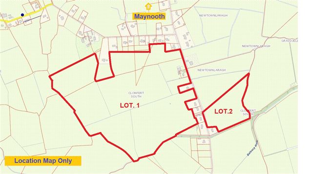 Land C. 12.3 Acres / 4.98 Hectares, Clonfert South, Maynooth, Kildare