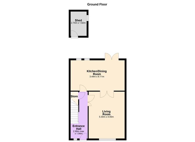 Floor plan — 92 Sandyford Downs, Sandyford, Dublin 18