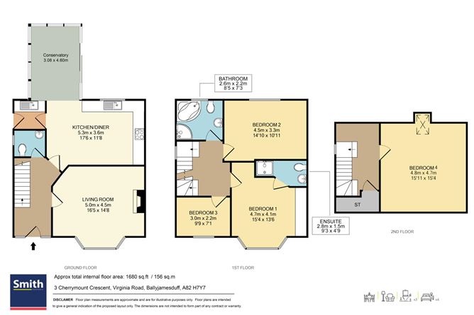 3 Cherrymount Crescent, Virginia Road, Ballyjamesduff, County Cavan
