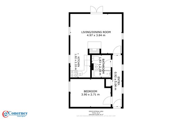 Floor plan — 5 The Old Schoolhouse, Saggart, Dublin