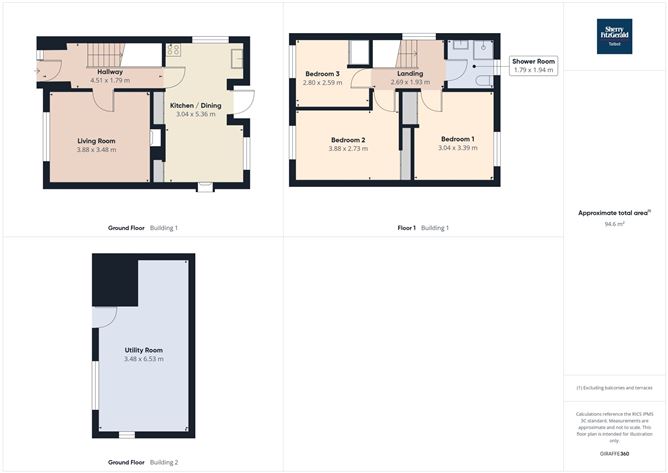 Floor plan — 5 Annbrook Heights, Nenagh, Co. Tipperary