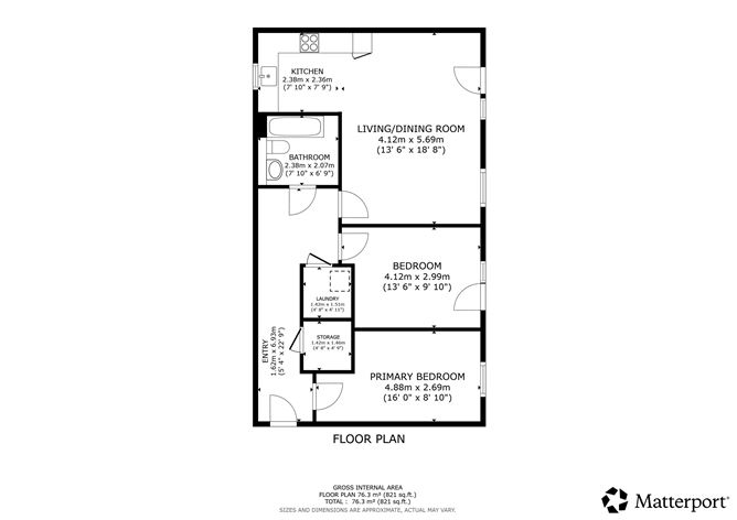 Floor plan — 240 Oldtown Woods, Celbridge, Kildare