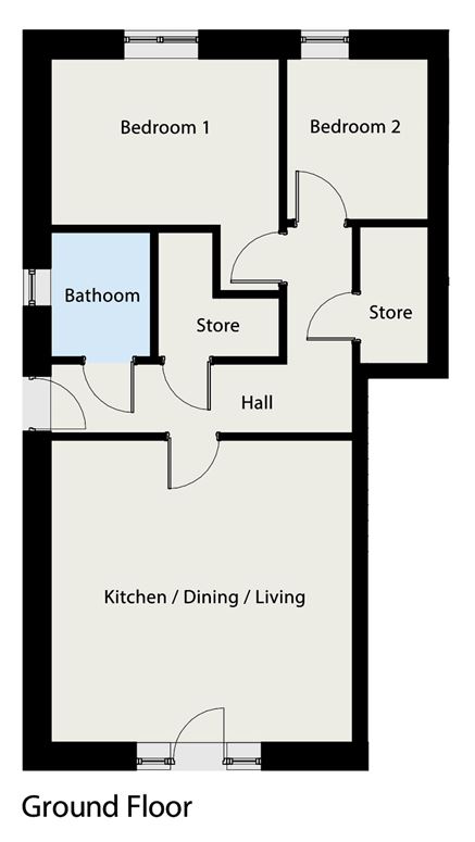 N Type - 2 Bed Maisonette, Oak Church, Kildare, Co. Kildare