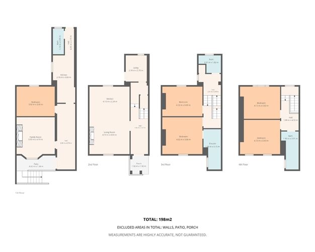 Floor plan — 3 Stapleton Place, Dundalk, Louth