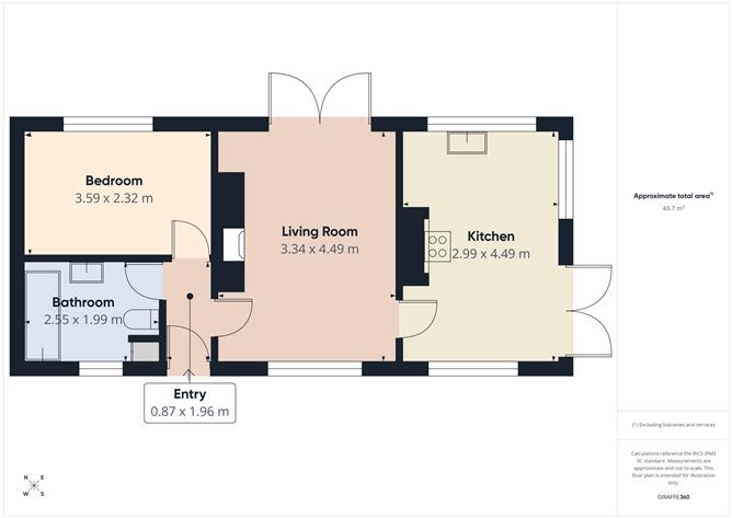 Floor plan — Southfield, Ballintubbert, County Laois