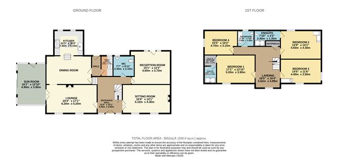 Floor plan — Castlepole Lodge, Carnaross, Kells, Meath