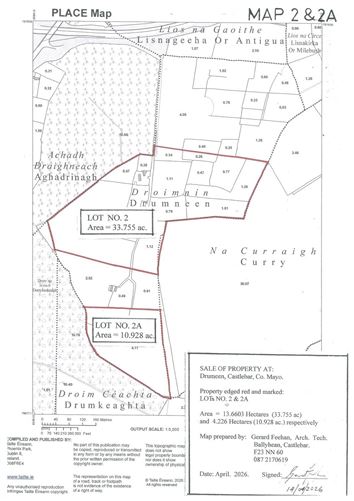 Aughadrinagh & Drumneen , Castlebar, Mayo