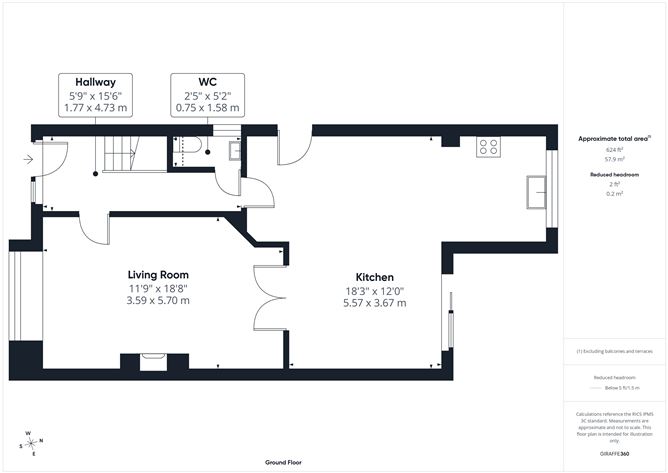 Floor plan — 10 Swords Manor View, Swords, Dublin
