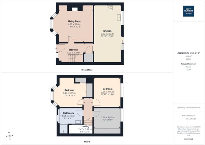Floor plan — 63 Rowan View, Sixmilebridge, Co.Clare