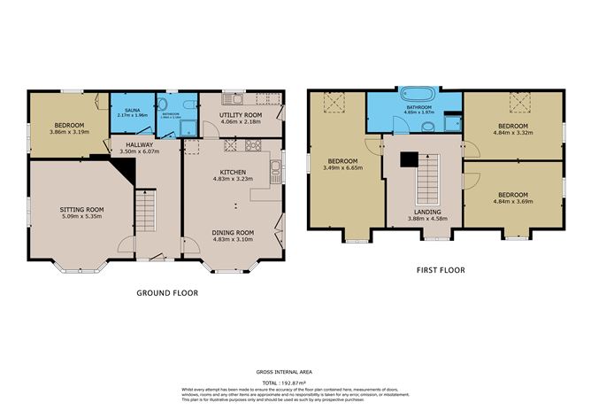 Floor plan — Castle Road House, Dunboy, Castletownbere, Co. Cork