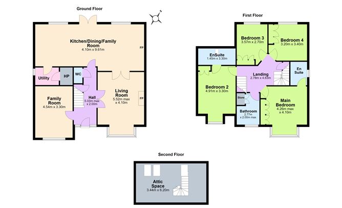 Floor plan — 49 Holmwood, Brennanstown Road, Cabinteely, Dublin 18