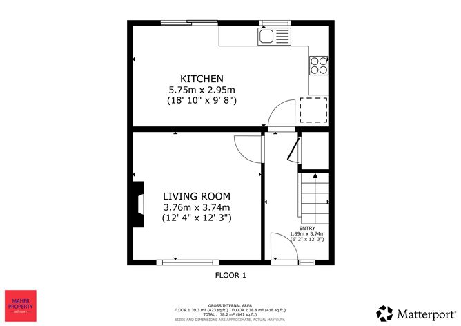Floor plan — 90 The Laurels, Tullow Road, Carlow Town, Carlow