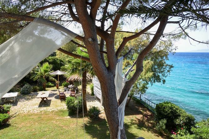 Hammock on the Ionian,Ammoudi, Zakynthos, Greece