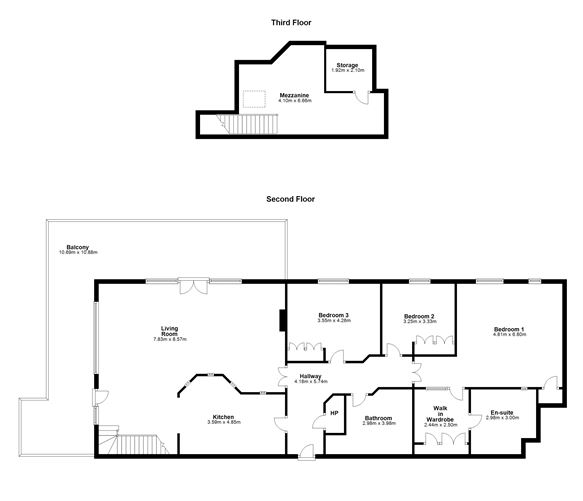Floor plan — 119 St Werburghs, Swords, Co. Dublin,