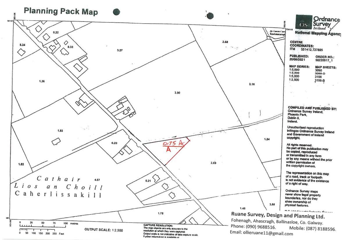 Site A Caherlissakill, Monivea, Galway