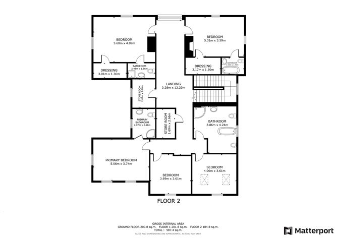 Floor plan — Manderlay, Crosstown, Wexford Town, Co. Wexford